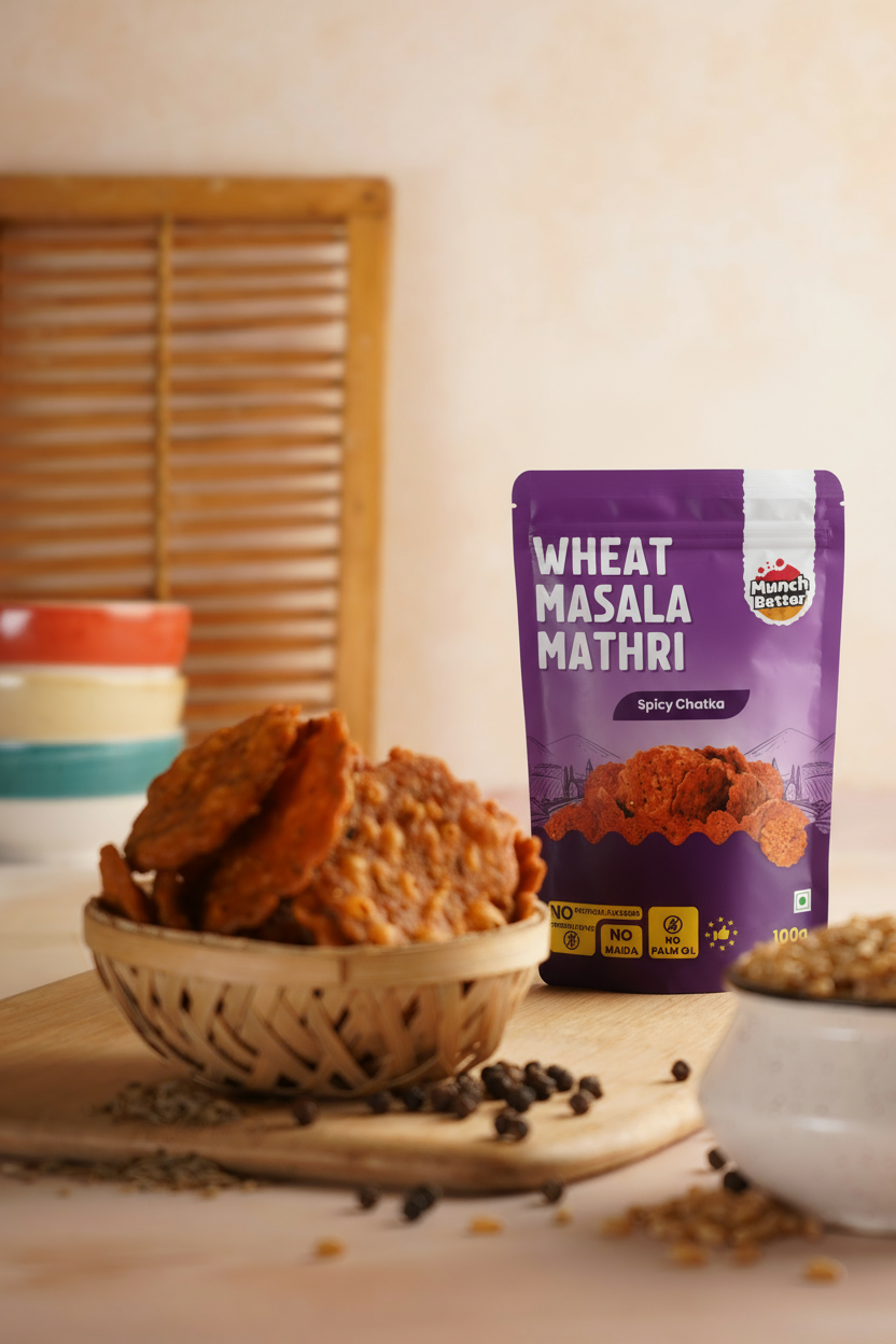 Wheat Masala Mathri