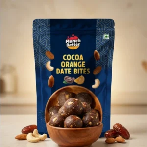 Cocoa Orange date bites