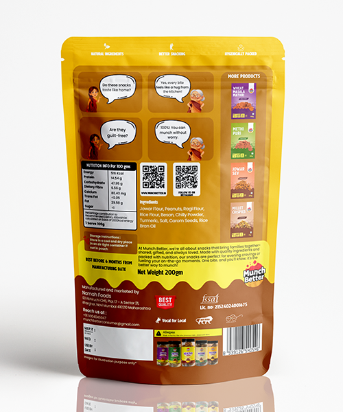 Jowar Sev, Mix Millet Sev & Millet Crispies - Image 3