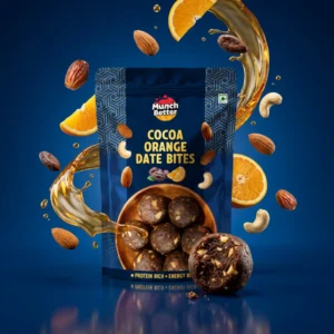 Cocoa Orange date bites