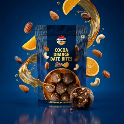 Cocoa Orange date bites